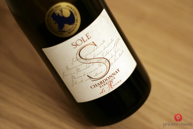 Chardonnay Barrique Sole 2007, Cramele Recas